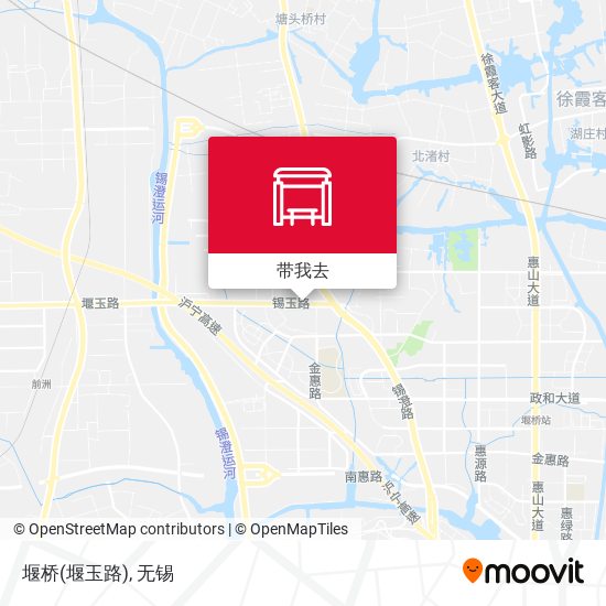 堰桥(堰玉路)地图