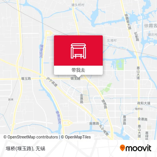 堰桥(堰玉路)地图