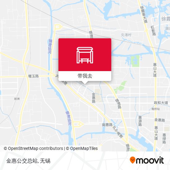 金惠公交总站地图