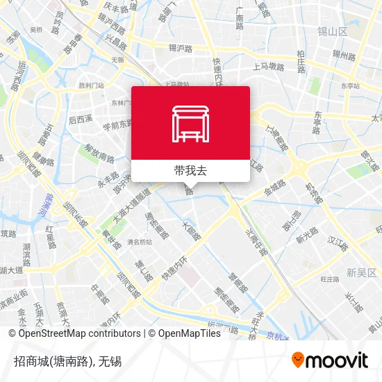 招商城(塘南路)地图