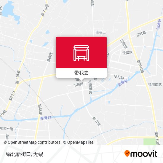 锡北新街口地图
