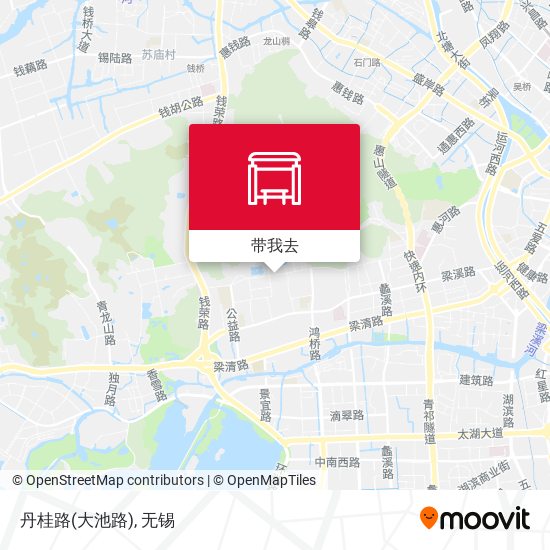 丹桂路(大池路)地图