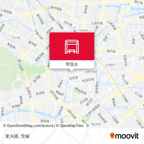 复兴路地图