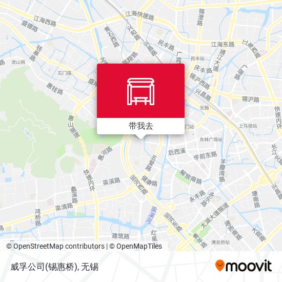 威孚公司(锡惠桥)地图