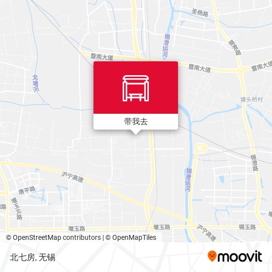 北七房地图
