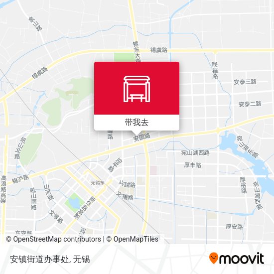 安镇街道办事处地图