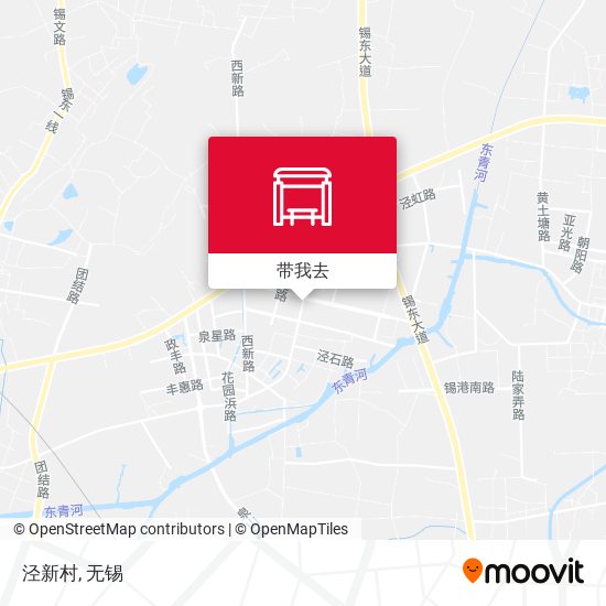 泾新村地图