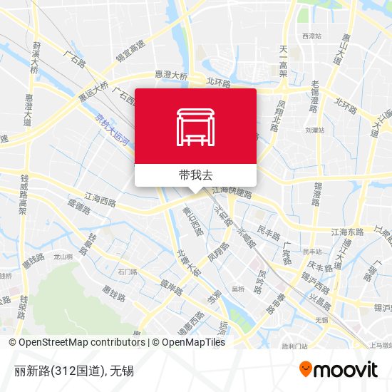 丽新路(312国道)地图