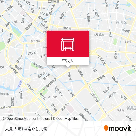 太湖大道(塘南路)地图