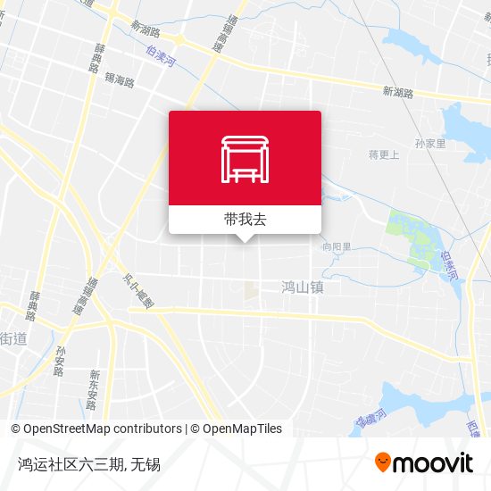 鸿运社区六三期地图