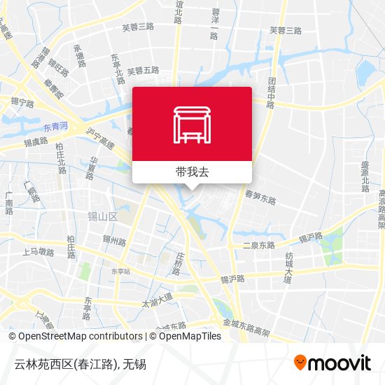 云林苑西区(春江路)地图