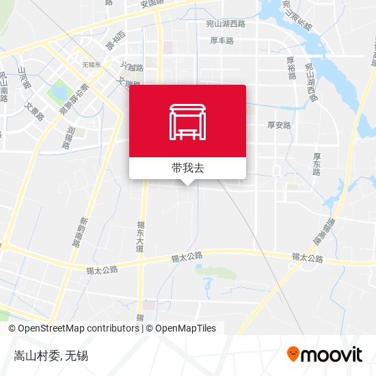 嵩山村委地图
