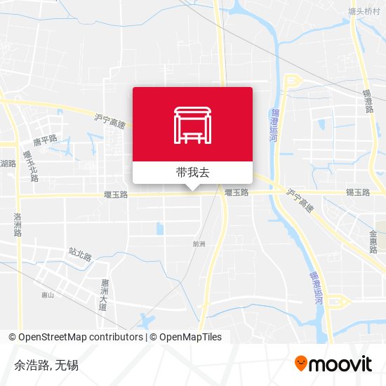 余浩路地图