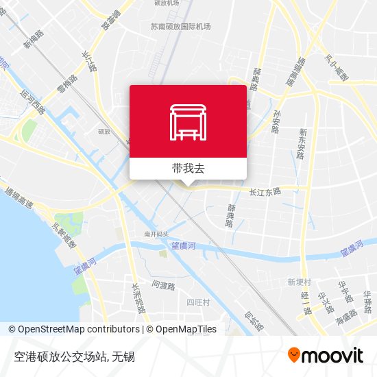 空港硕放公交场站地图