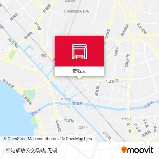 空港硕放公交场站地图