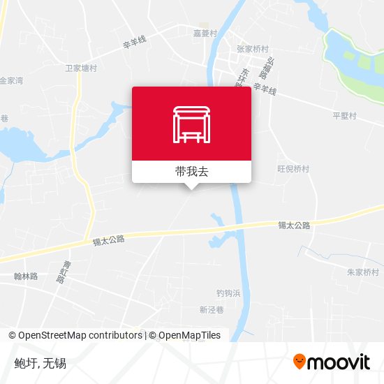 鲍圩地图