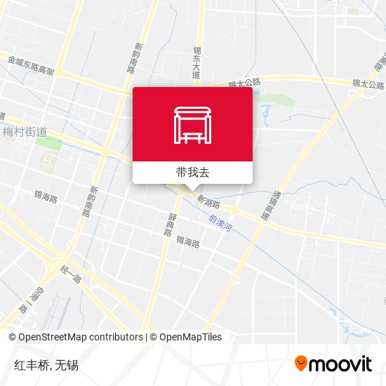 红丰桥地图
