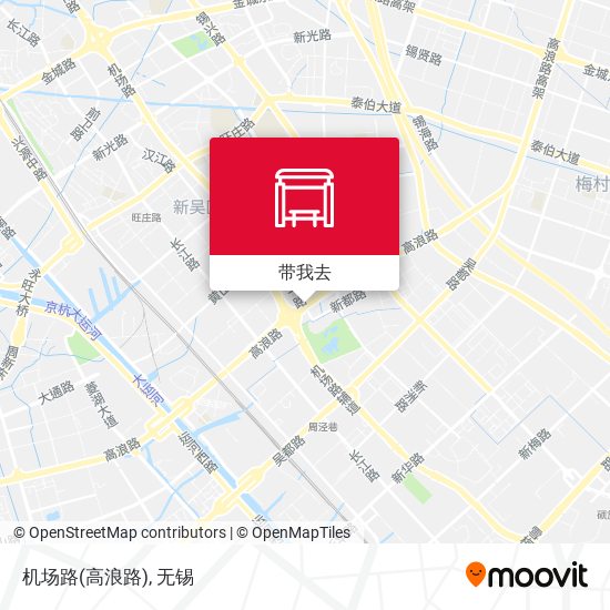 机场路(高浪路)地图