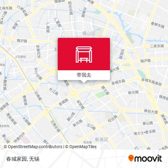 春城家园地图