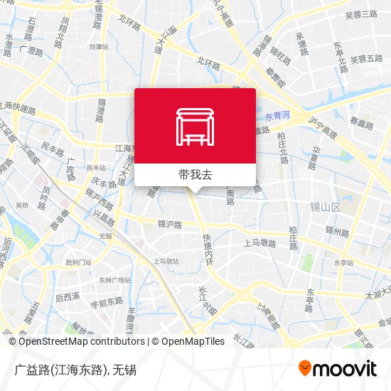 广益路(江海东路)地图
