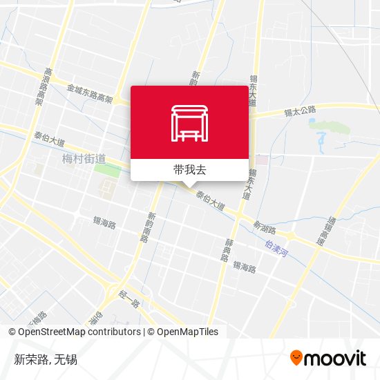 新荣路地图