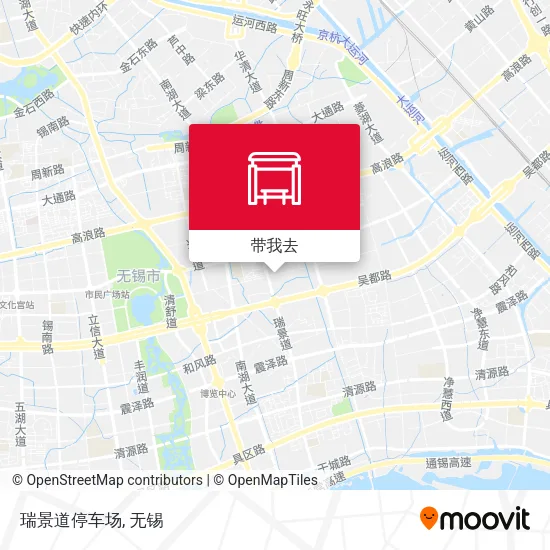 瑞景道停车场地图
