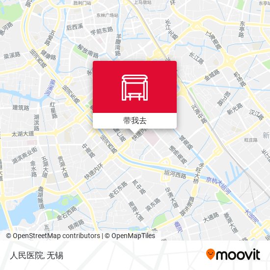 人民医院地图