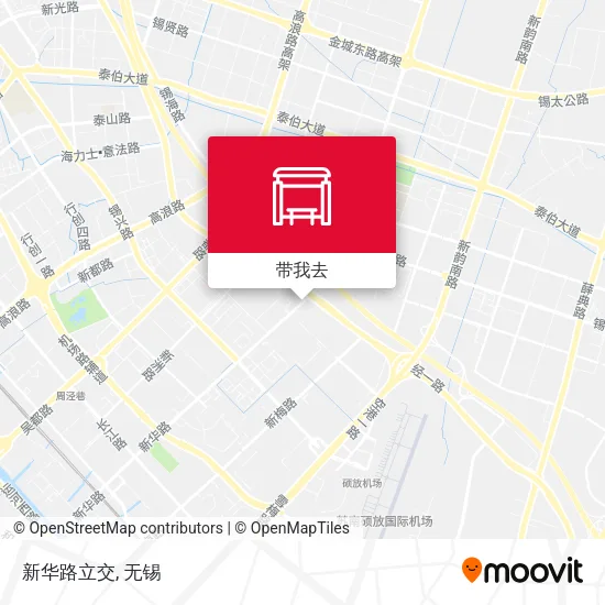 新华路立交地图