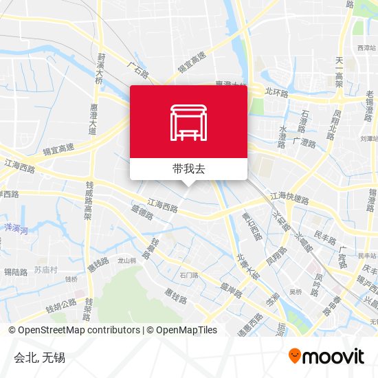 会北地图