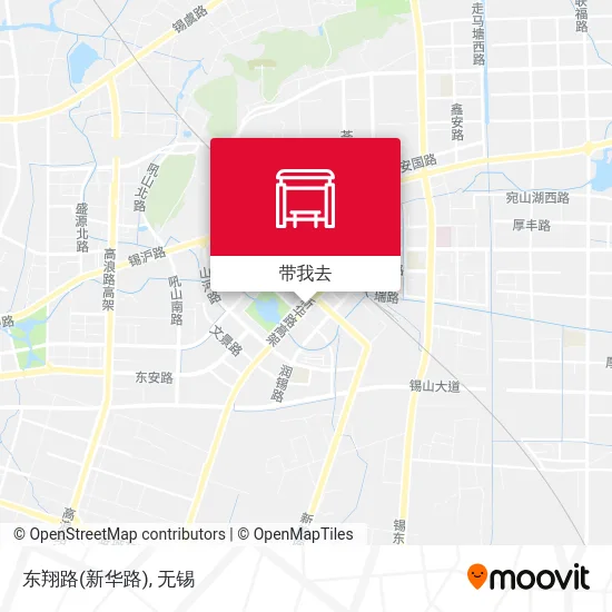 东翔路(新华路)地图
