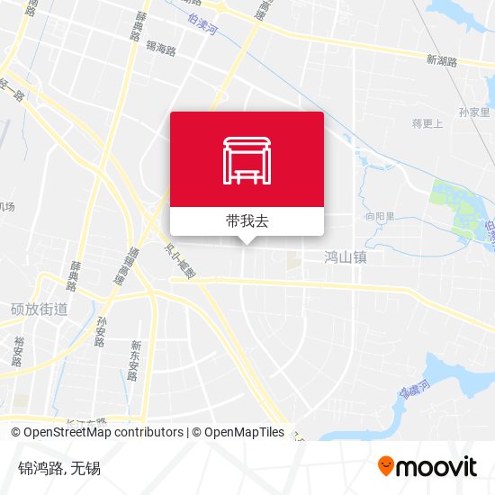 锦鸿路地图