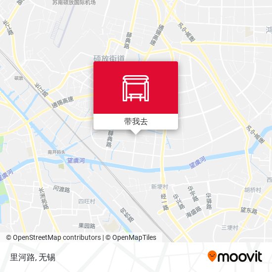 里河路地图