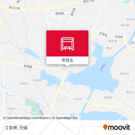 立新桥地图