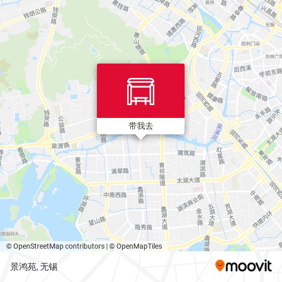 景鸿苑地图