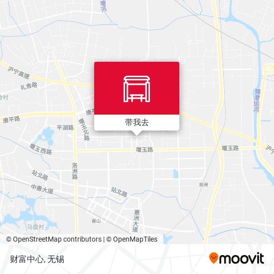 财富中心地图