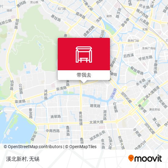 溪北新村地图