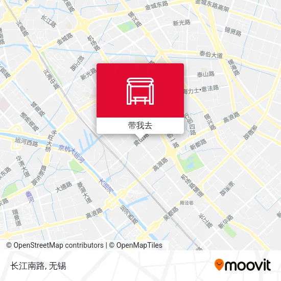 长江南路地图