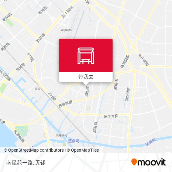 南星苑一路地图