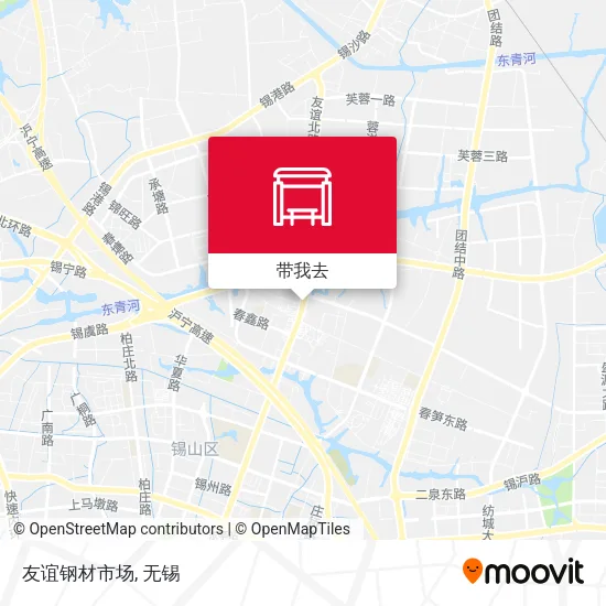 友谊钢材市场地图