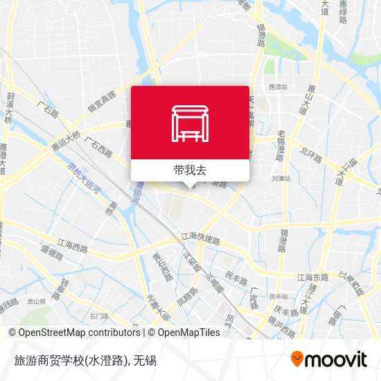 旅游商贸学校(水澄路)地图