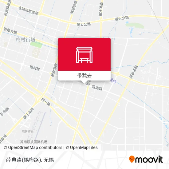 薛典路(锡梅路)地图
