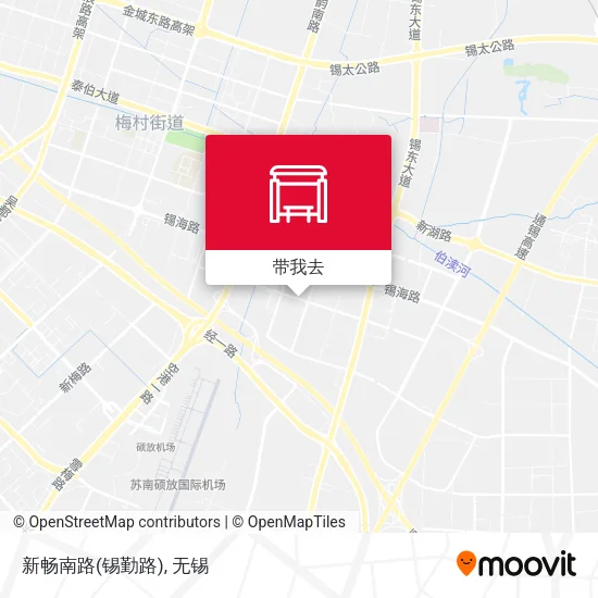 新畅南路(锡勤路)地图