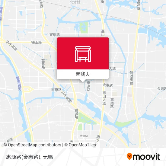 惠源路(金惠路)地图