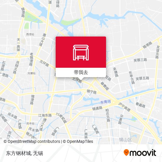东方钢材城地图