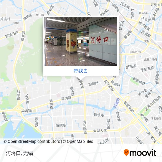 河埒口地图