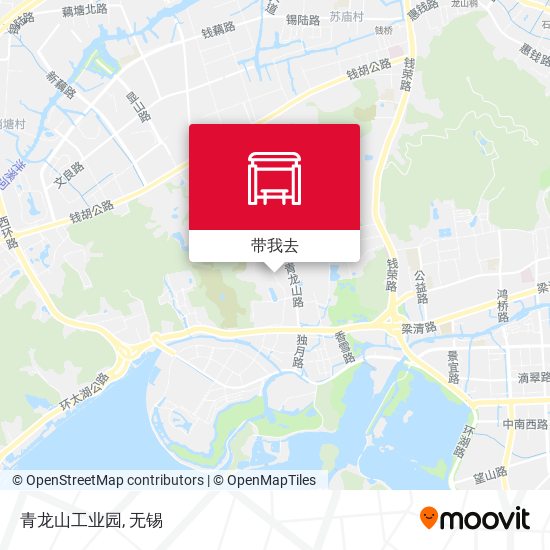 青龙山工业园地图