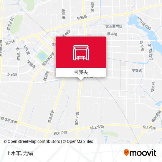 上水车地图
