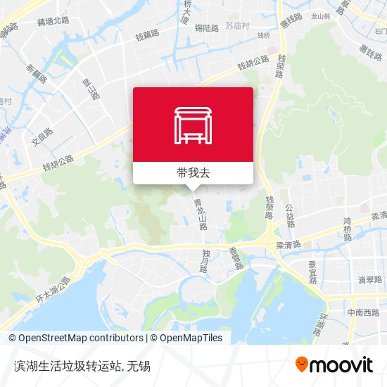 滨湖生活垃圾转运站地图