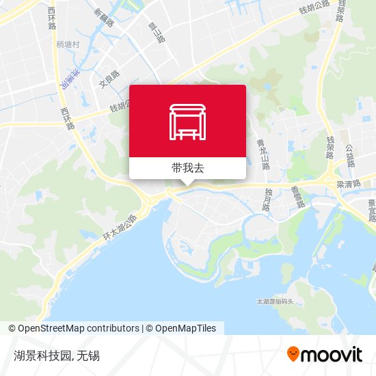湖景科技园地图