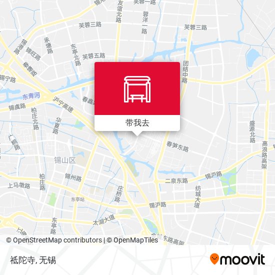 祗陀寺地图